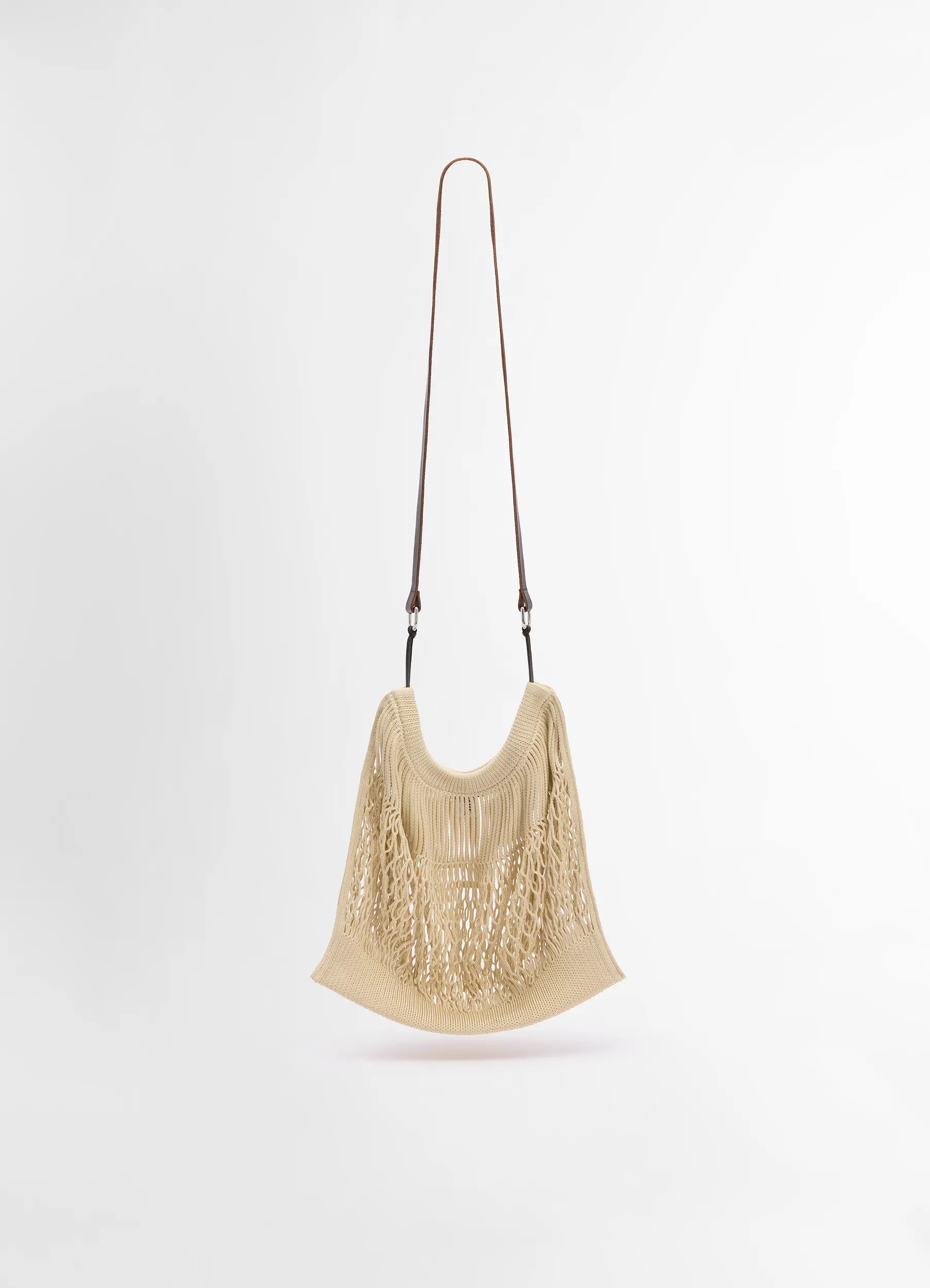 LEMAIRE LARGE CROSSBODY FILT NET BAG