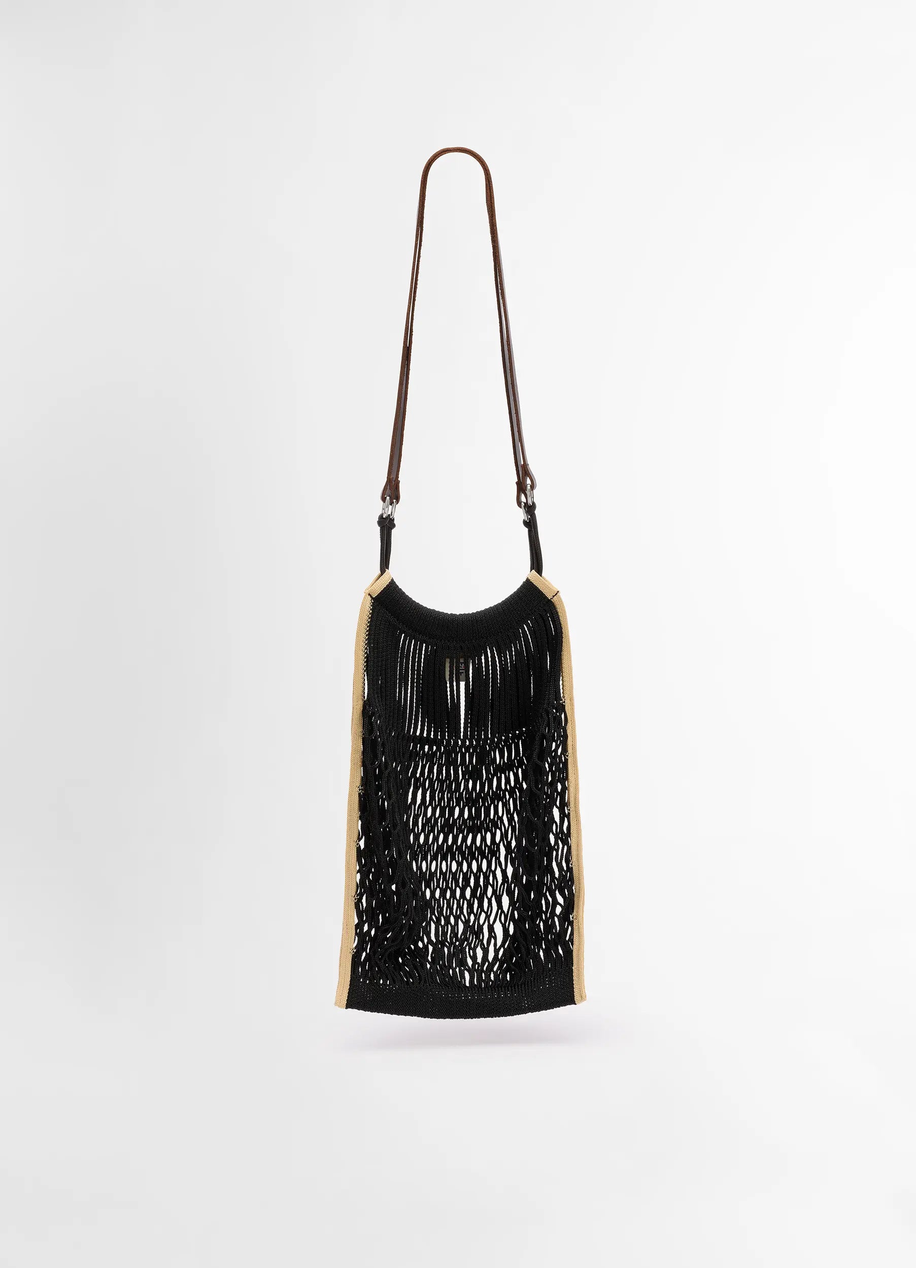 Black Medium Filt Net Shopping Bag LEMAIRE
