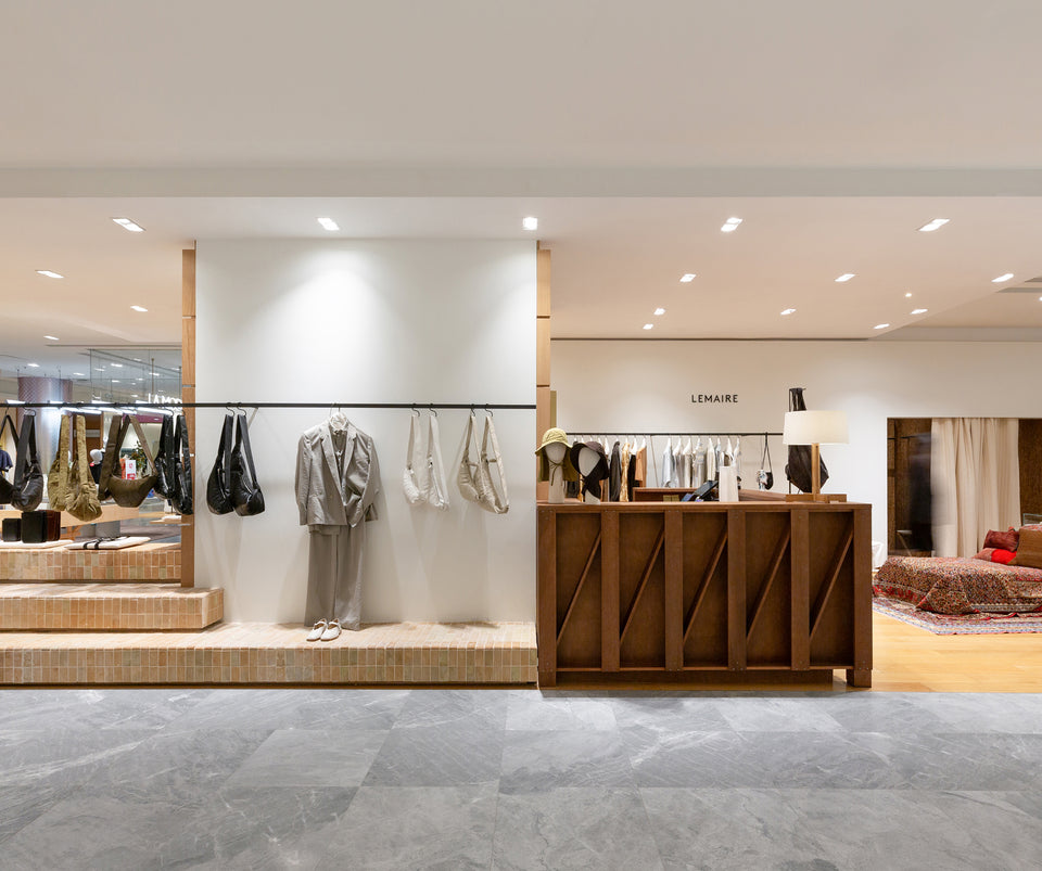 LEMAIRE, PARIS GALERIES LAFAYETTE MEN ACCESSORIES