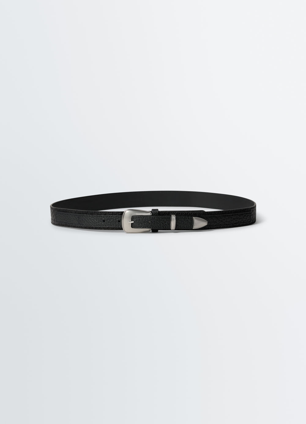 MINIMAL WESTERN BELT IN LEATHER