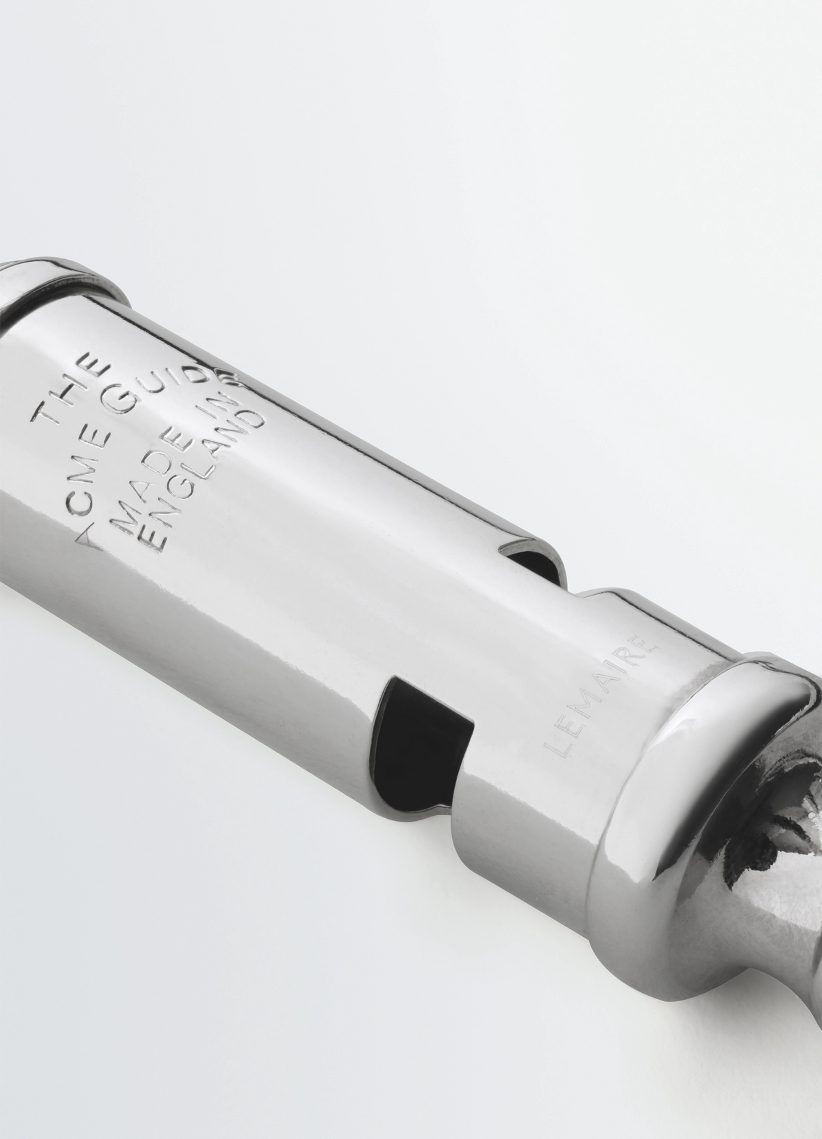 ACME WHISTLE NECKLACE IN SILVER BRASS - Silver - Brass - Unisex