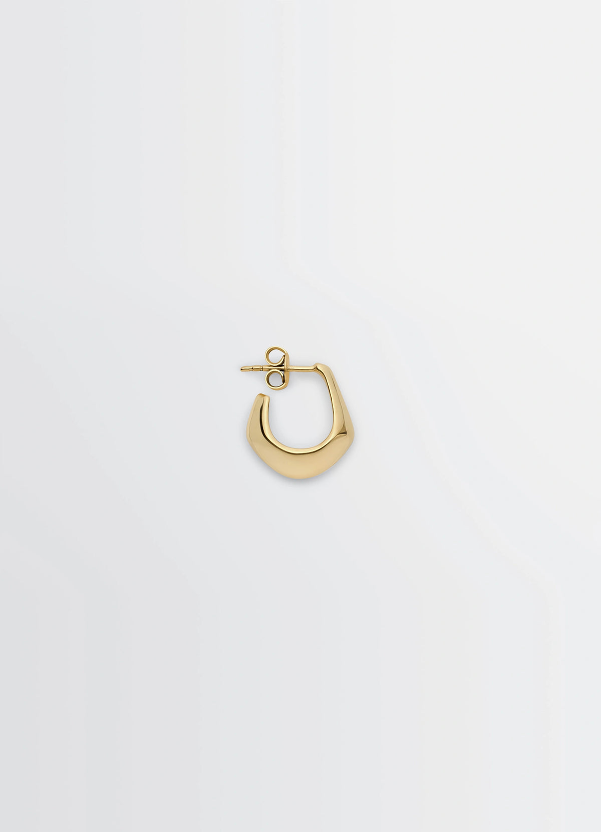 Lemaire Mini Drop Earring in Vermeil, product shot, Front view Drop-shaped design