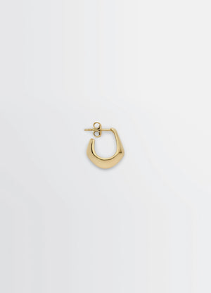 Lemaire Mini Drop Earring in Vermeil, product shot, Front view Drop-shaped design
