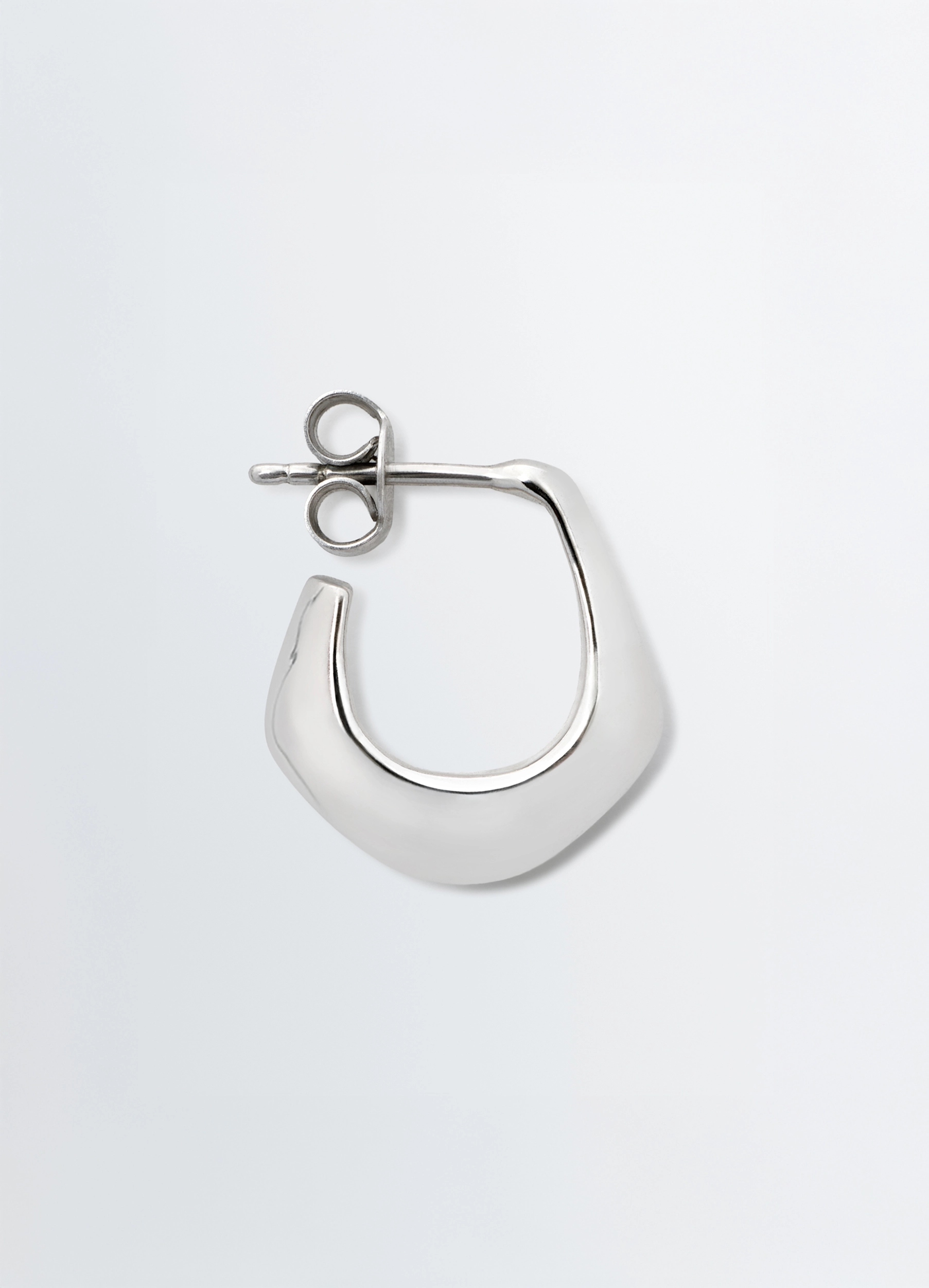 MINI DROP EARRING IN SILVER - Silver - Rhodium Silver - Unisex