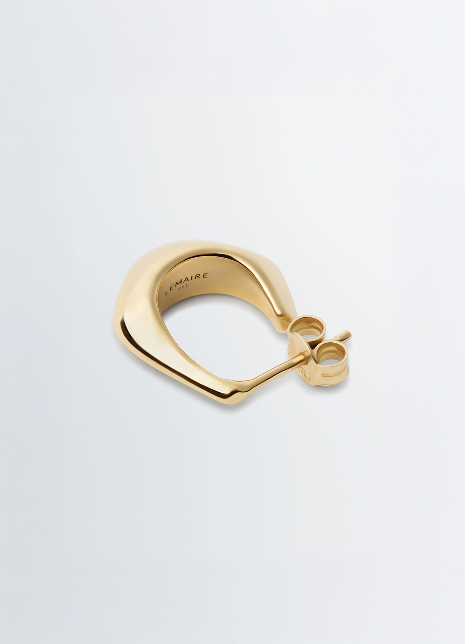 MINI DROP EARRING IN VERMEIL - Light Gold - Vermeil - Unisex | LEMAIRE MINI DROP EARRING IN VERMEIL - Light Gold - Vermeil - Unisex | LEMAIRE