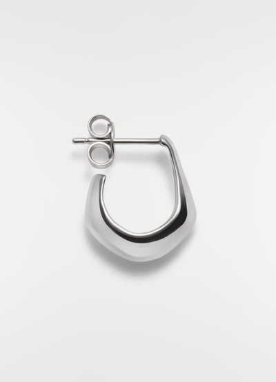 MINI DROP EARRING IN SILVER