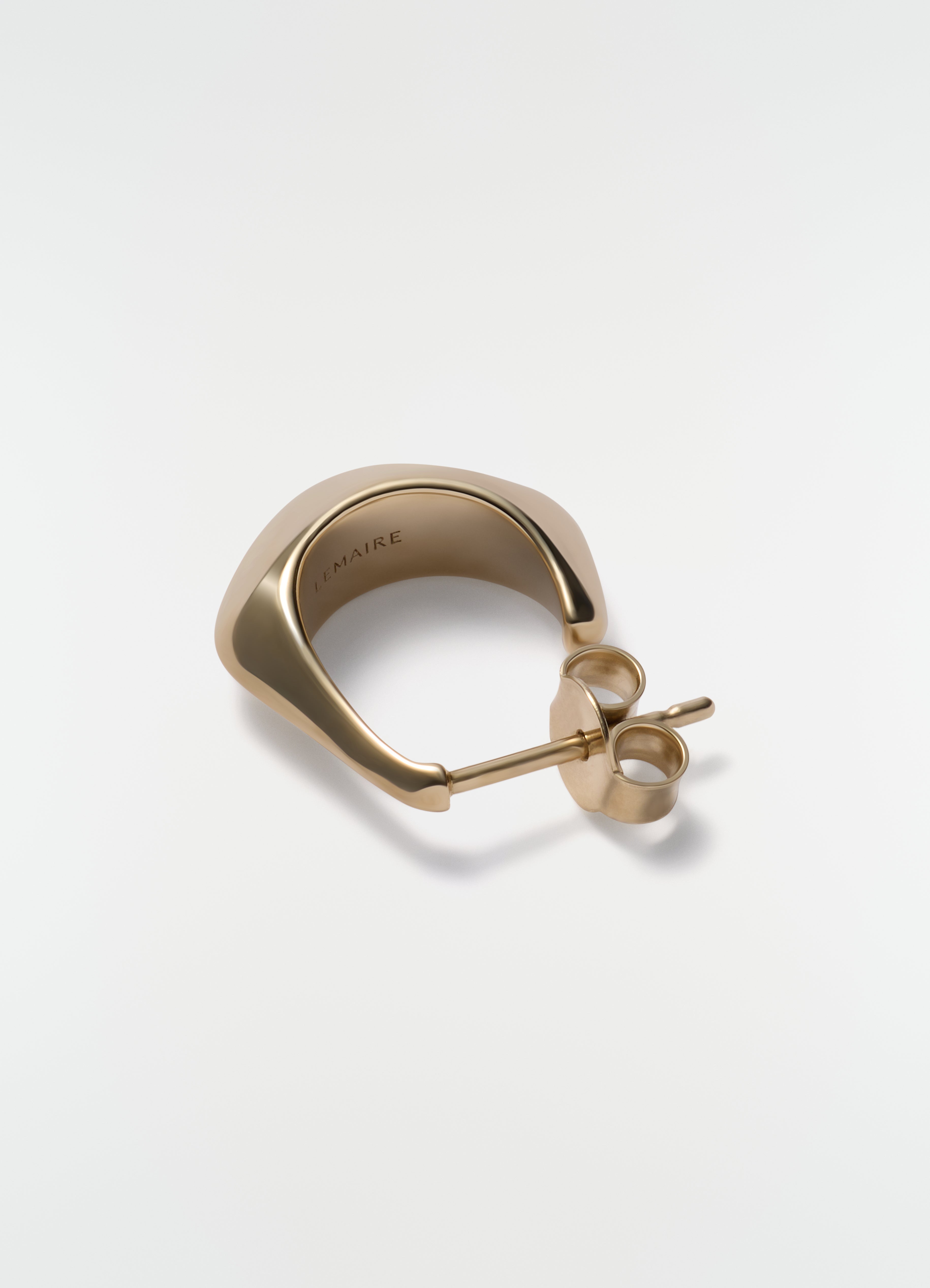 lemaire ルメール ピアス MINI DROP EARRING ゴールド MINI DROP EARRING IN VERMEIL - Light Gold - Vermeil - Unisex | LEMAIRE
