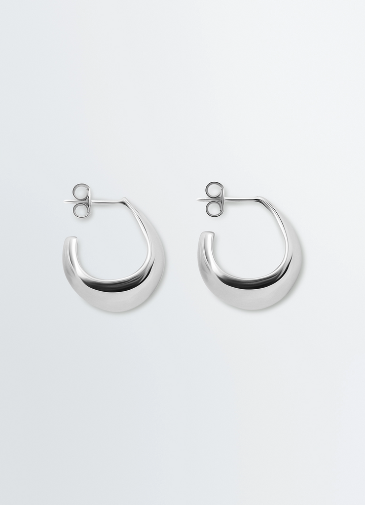 CROISSANT SPIRAL JEWELRY - Palladium - Brass - Unisex | LEMAIRE CROISSANT SPIRAL JEWELRY - Palladium - Brass - Unisex | LEMAIRE