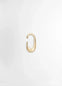 Lemaire Long Drop Earcuff in Vermeil, product shot, Front view Drop-shaped design