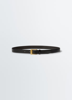 Ceinture rail en cuir végétal
