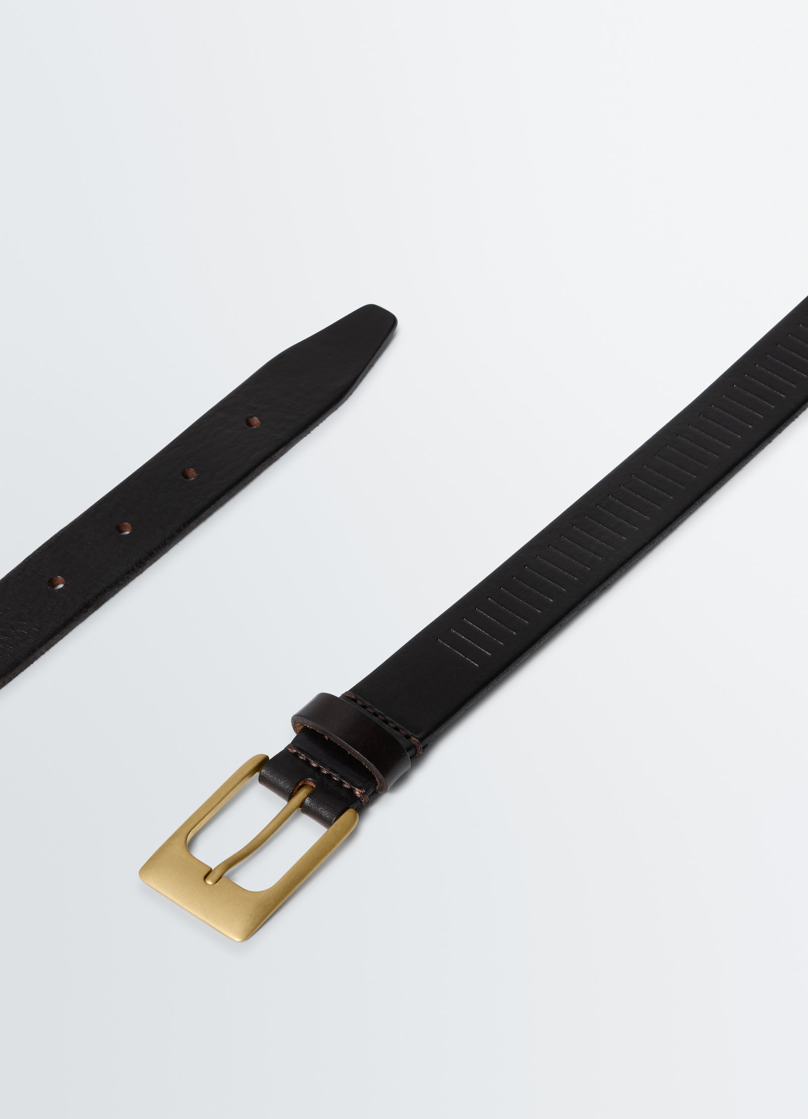 Rail gürtel 25 mm aus leder