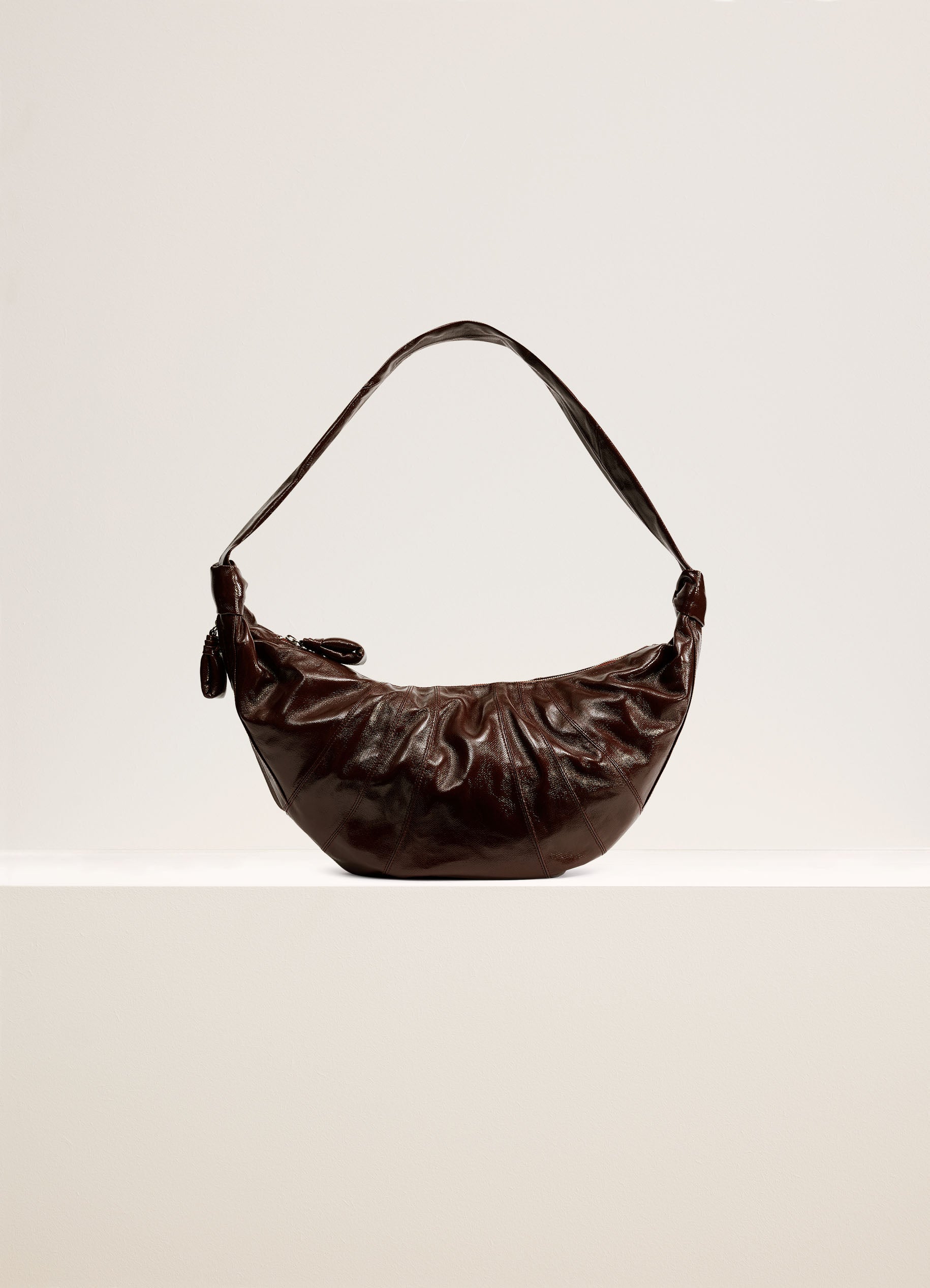 DARK OCHRE Large soft croissant | LEMAIRE