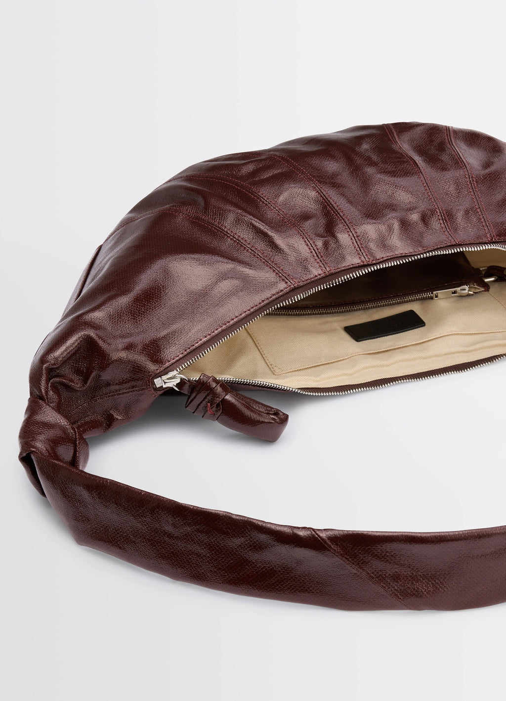 Chocolate Fondant Large Croissant Bag | LEMAIRE Chocolate Fondant Large Croissant Bag | LEMAIRE