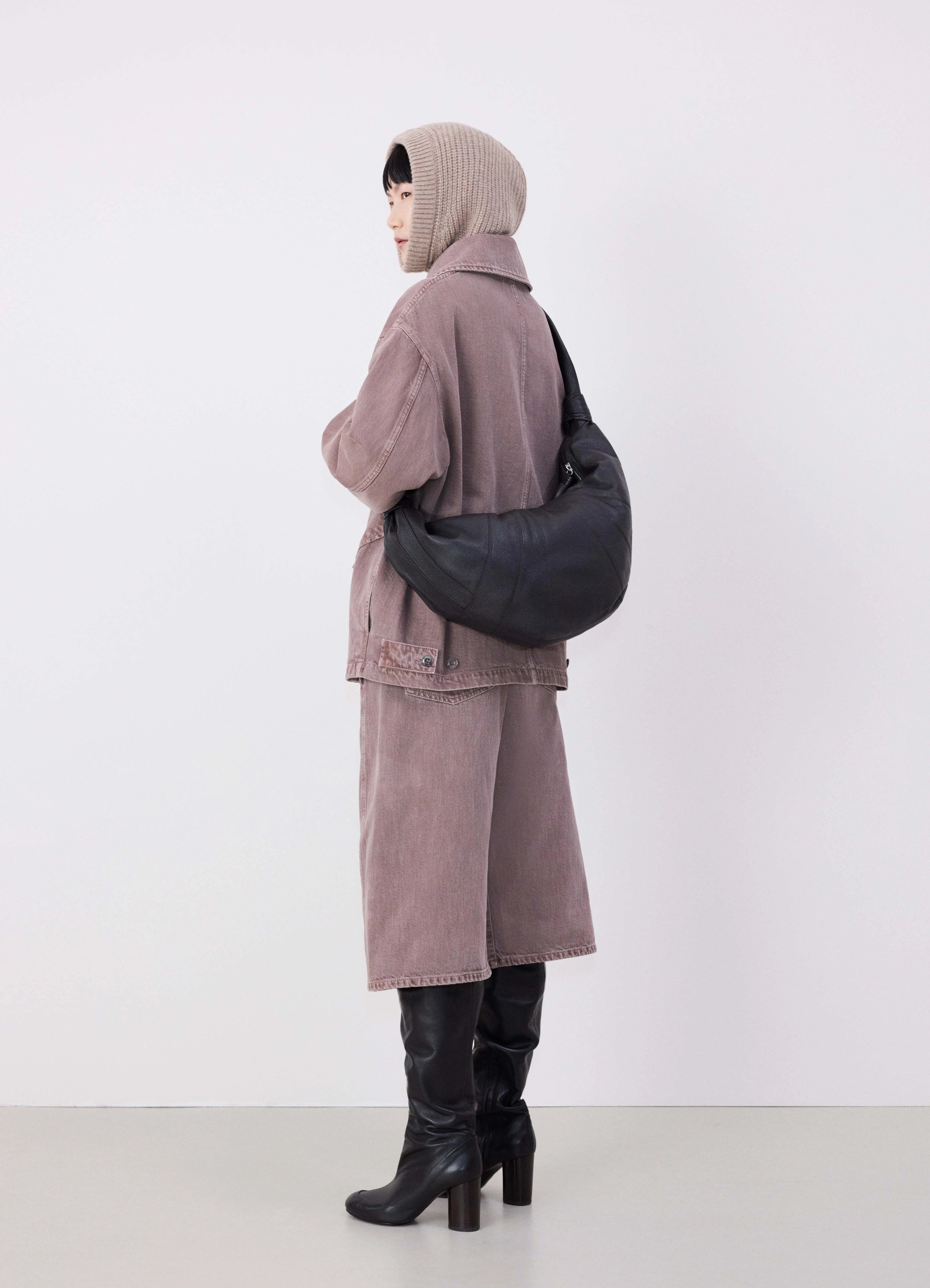 DARK CHOCOLATE Large croissant bag | LEMAIRE