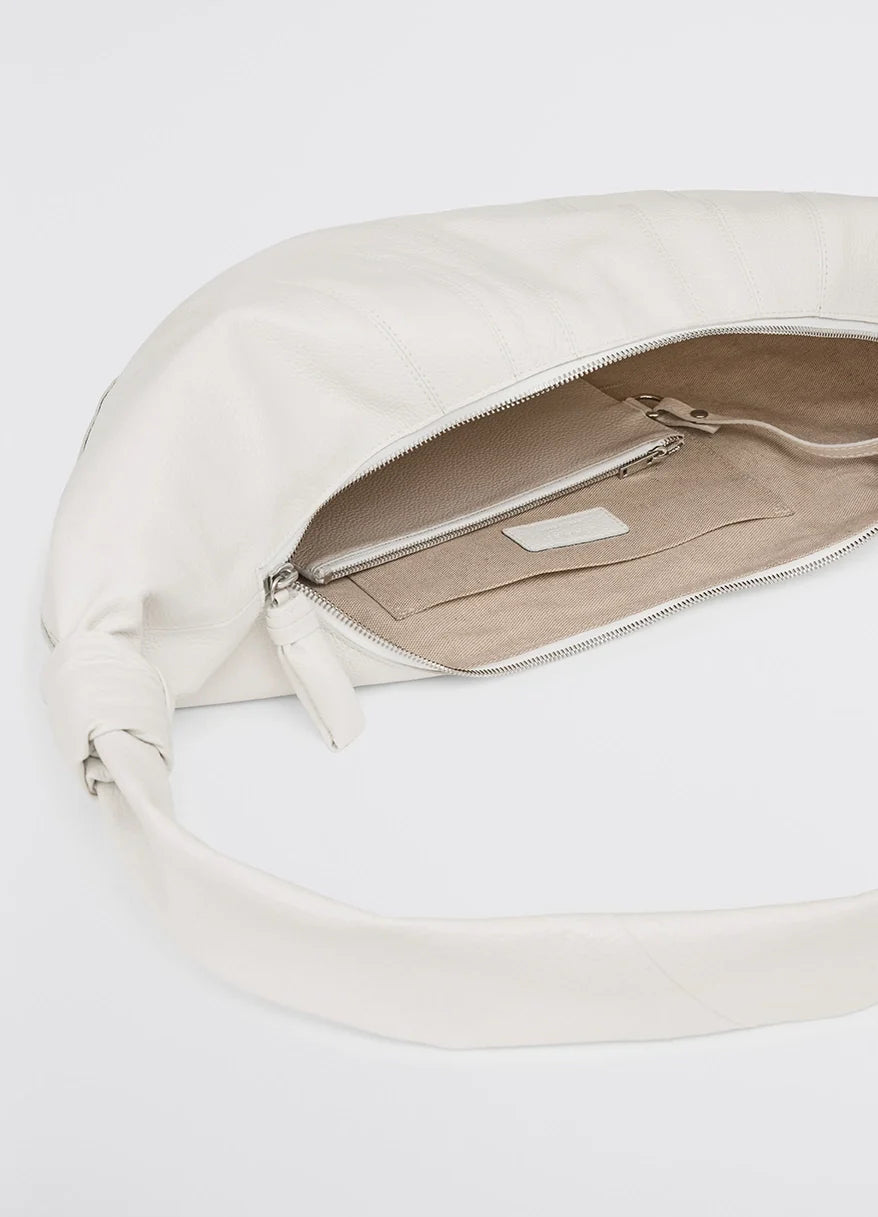 LEMAIRE ルメール Croissant Bag レザー ホワイト S LEMAIRE ルメール Croissant Bag レザー ホワイト S