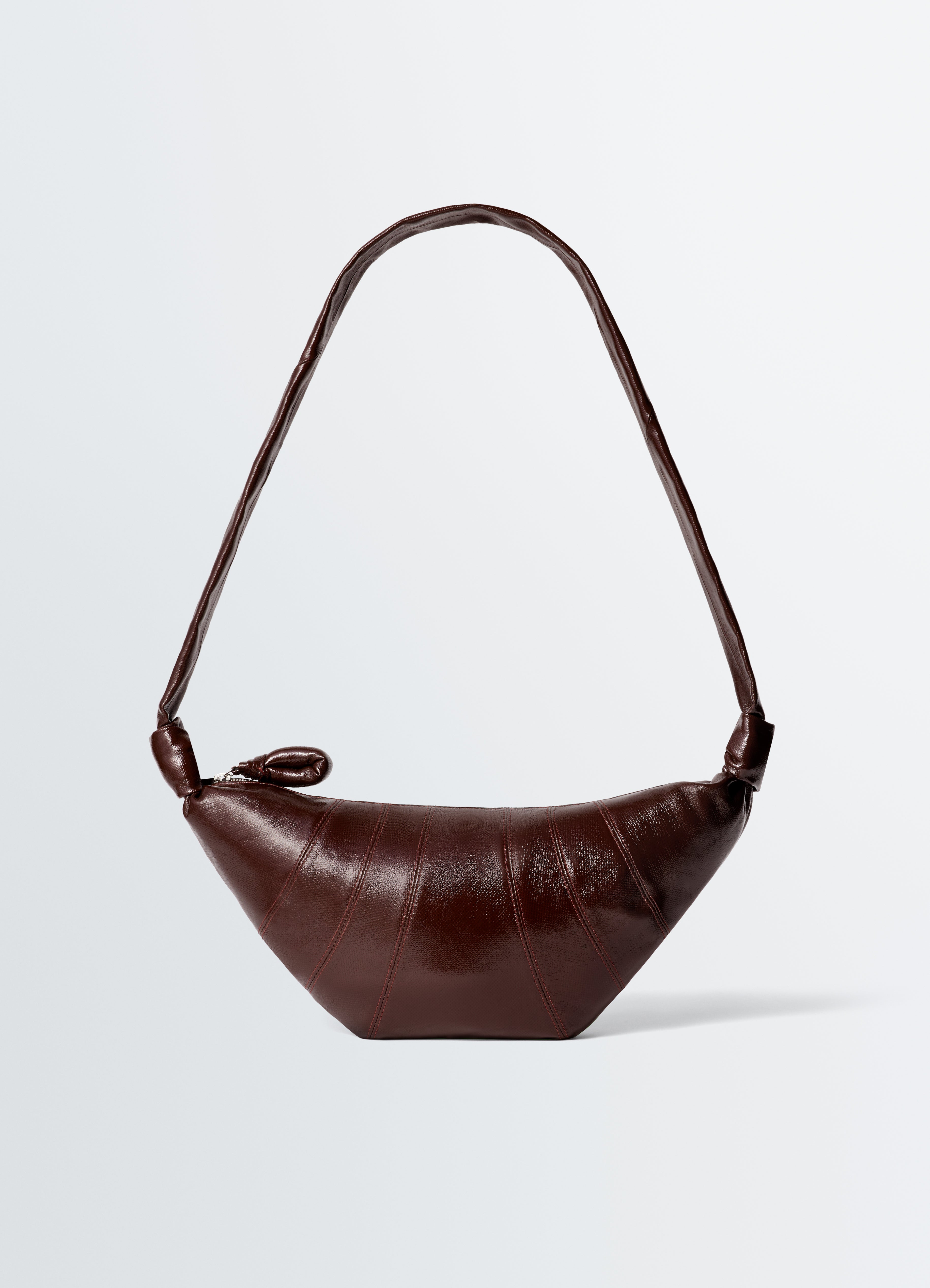 SAC CROISSANT MOYEN MODÈLE EN COTON ENDUIT