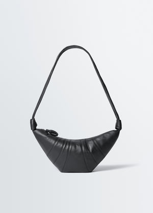 Medium croissant bag in soft nappa leather