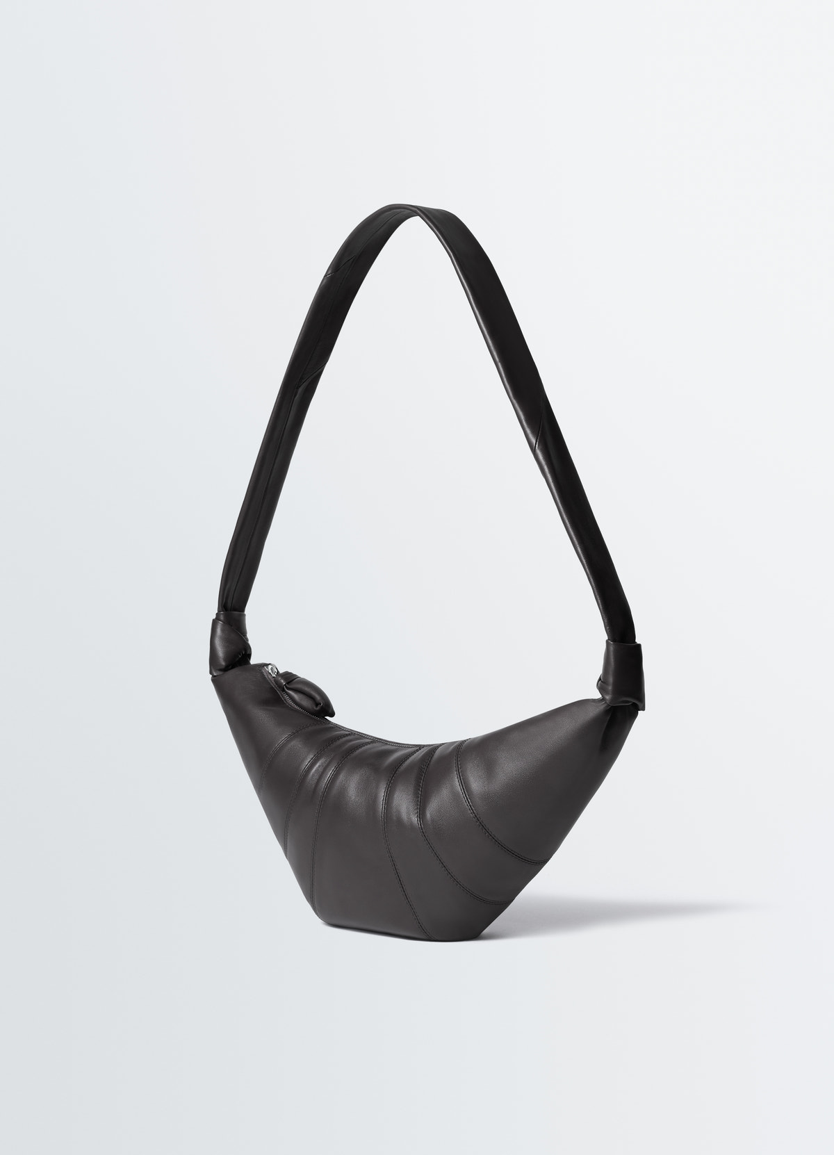 Medium croissant bag in soft nappa leather
