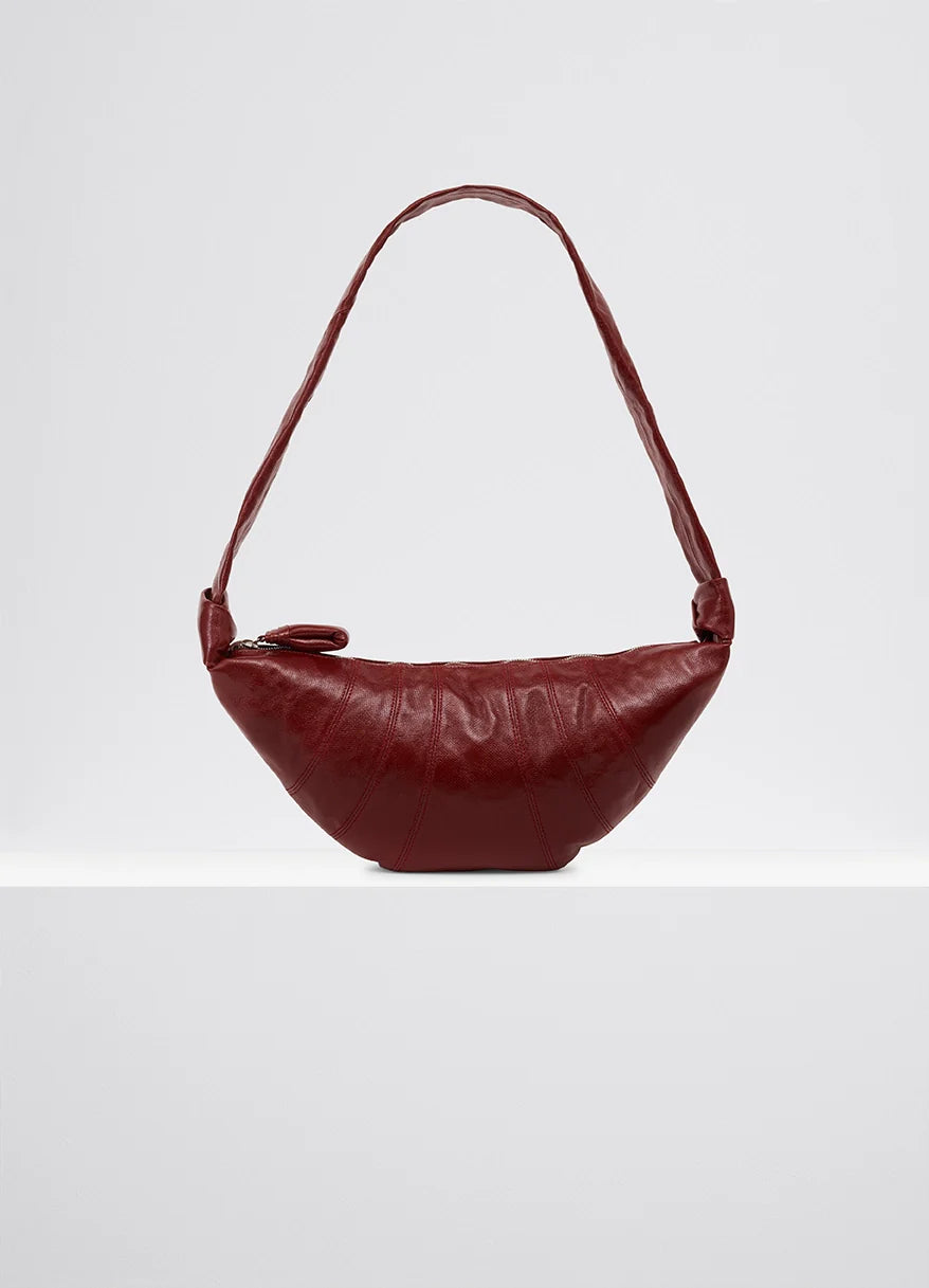 Khaki Brown Fortune Croissant Bag LEMAIRE