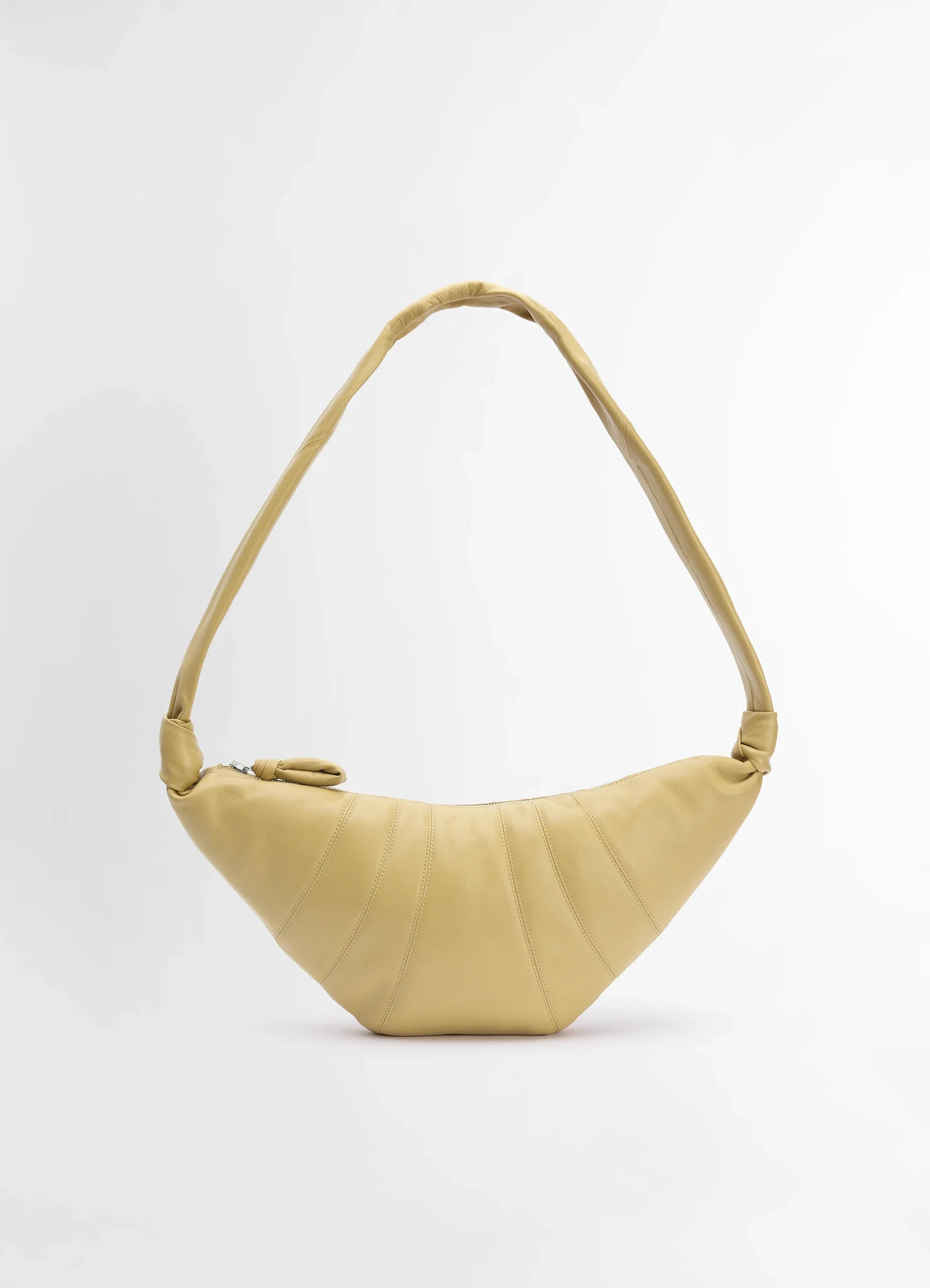 MEDIUM CROISSANT BAG - Ginger - Soft Nappa Leather - Unisex | LEMAIRE