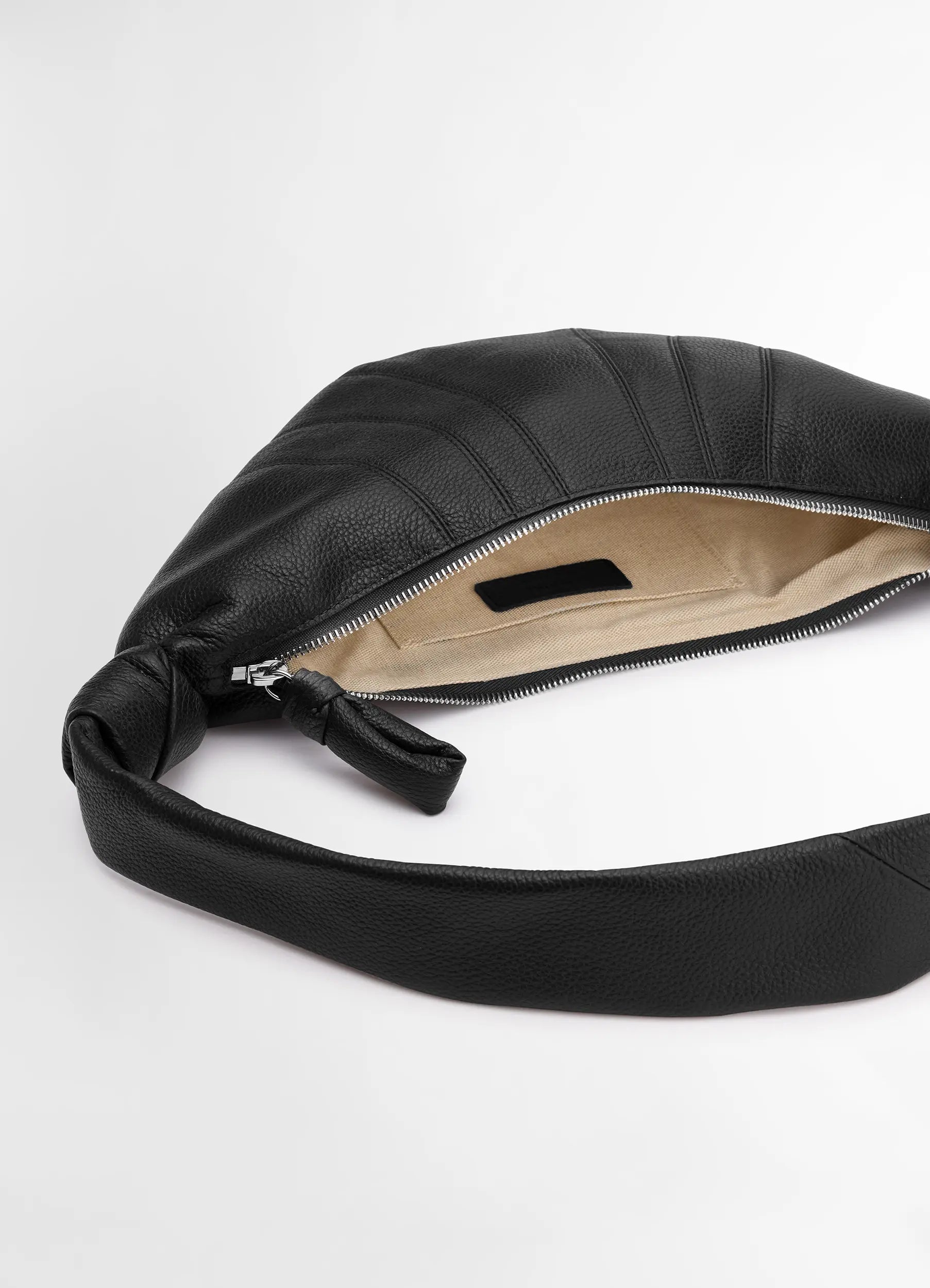 Black Small Croissant Bag LEMAIRE