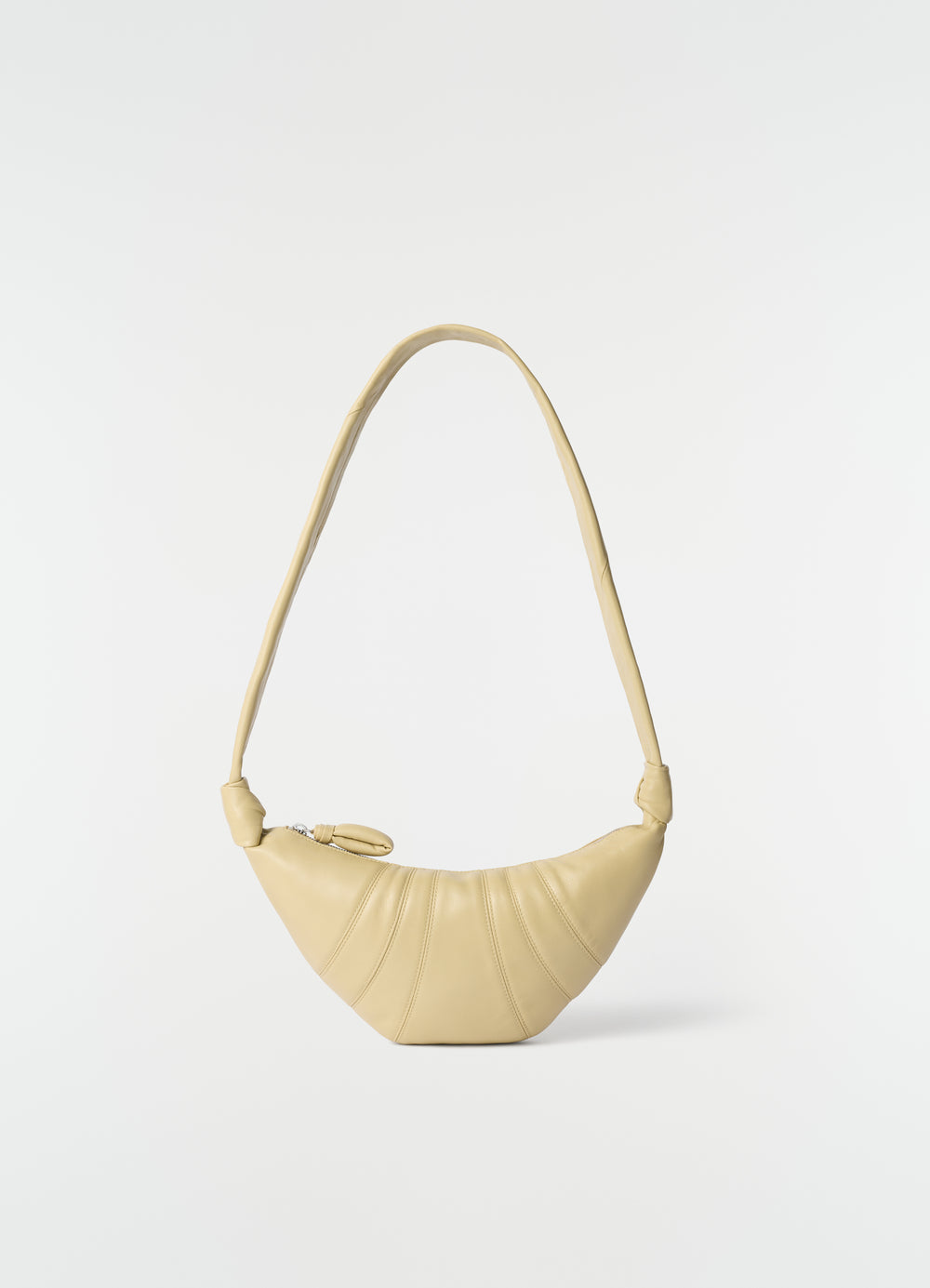 SMALL CROISSANT BAG IN LEATHER
