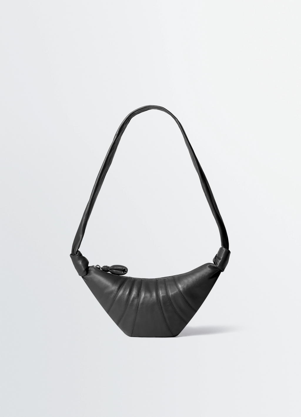バッグ LEMAIRE Croissant Bag Small nappaleather SMALL CROISSANT BAG - Black - Soft Nappa Leather - Unisex | LEMAIRE