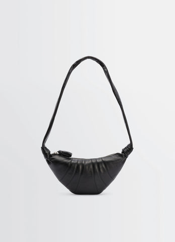 Black Small Croissant Bag | LEMAIRE Black Small Croissant Bag | LEMAIRE