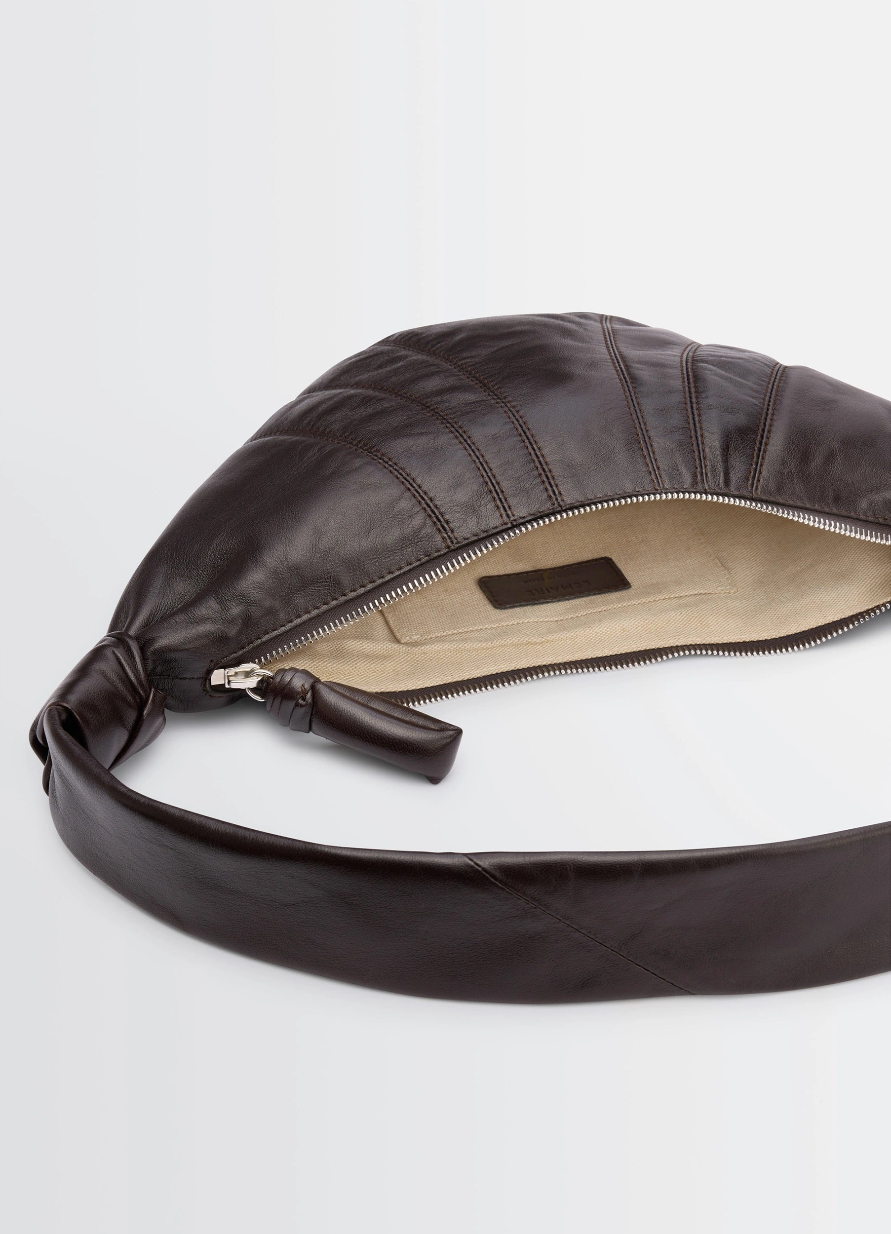 Black Medium Croissant Bag | LEMAIRE Black Medium Croissant Bag | LEMAIRE