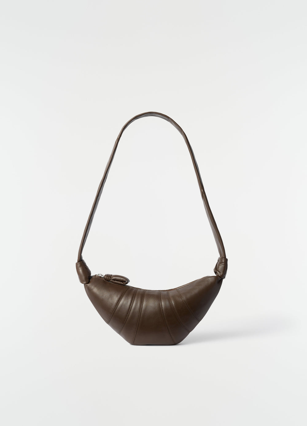 SMALL CROISSANT BAG IN LEATHER