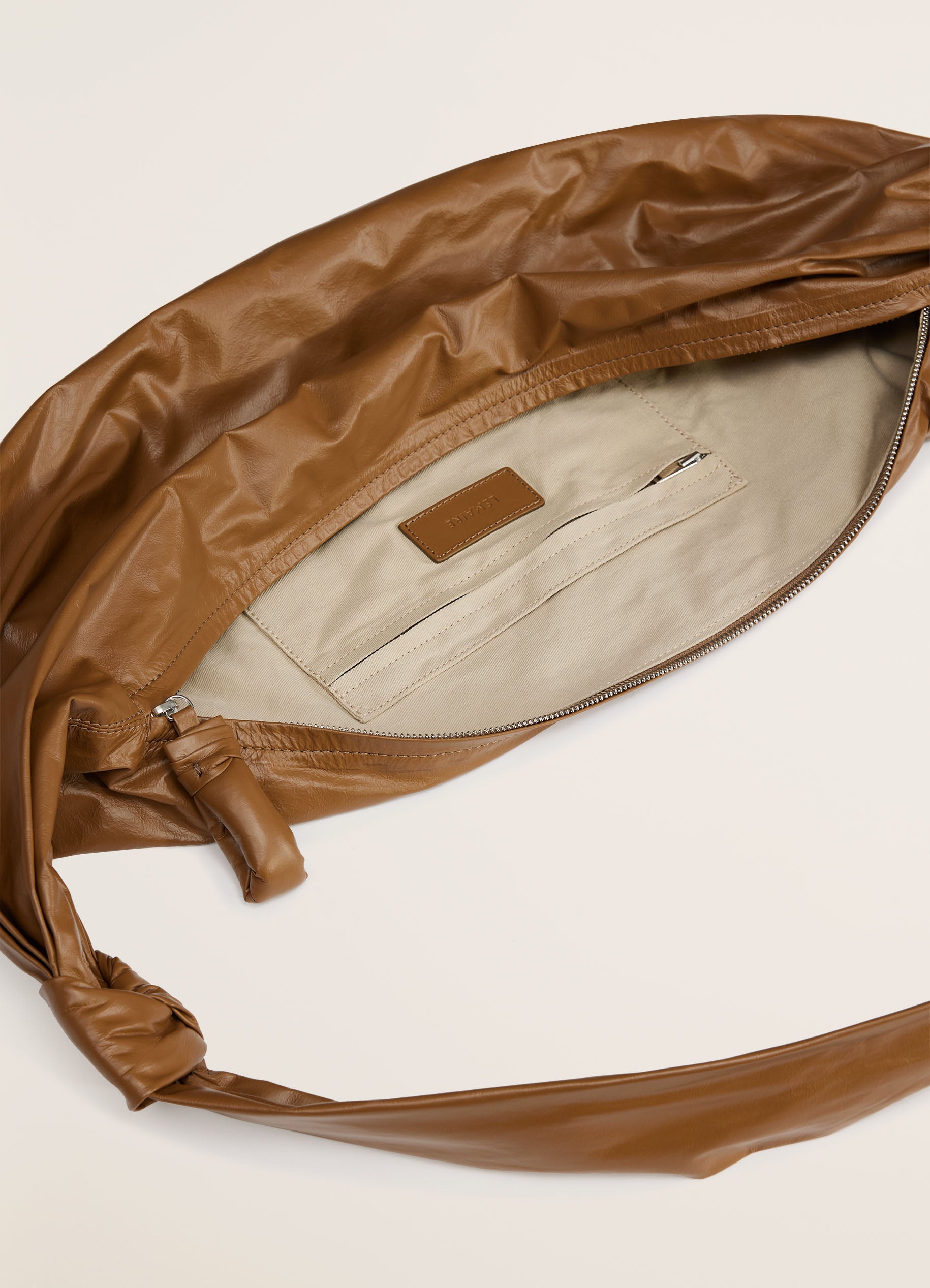 DARK OCHRE Large soft croissant | LEMAIRE