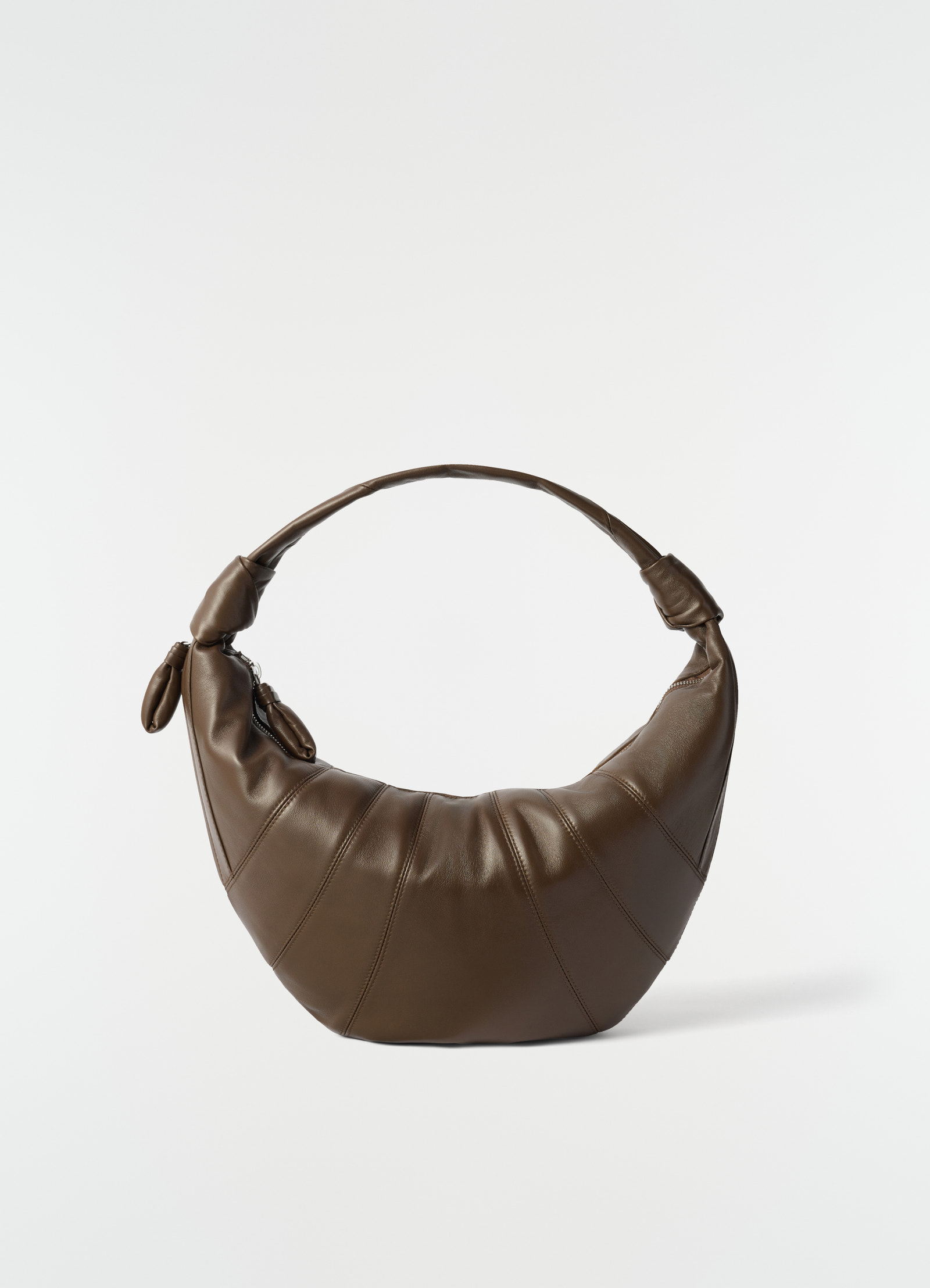Fortune croissant bag in leather