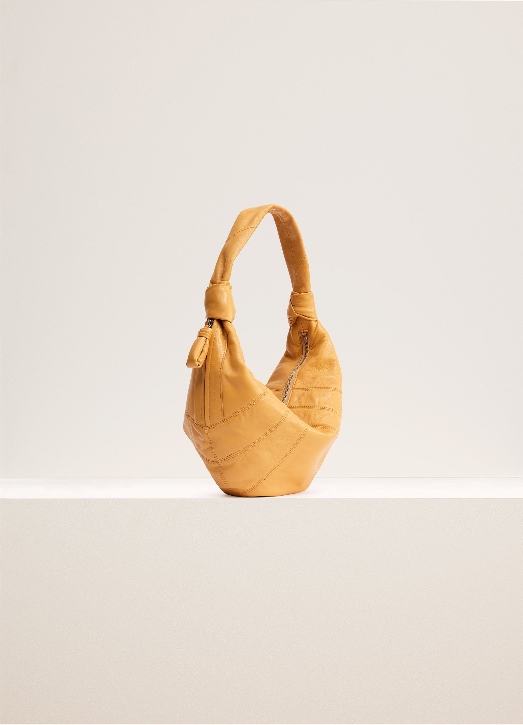Butter Fortune Croissant Bag in Soft Nappa Leather | LEMAIRE