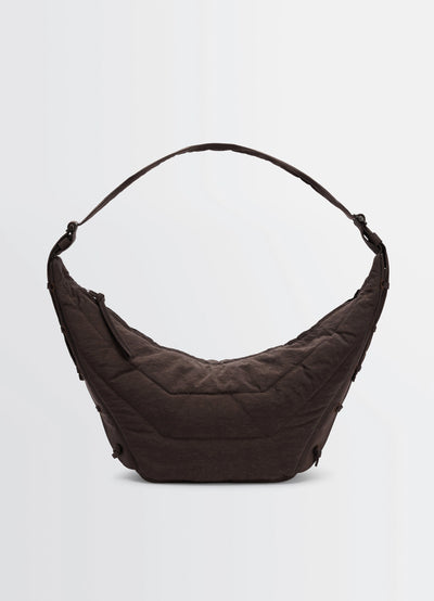 Dark Chocolate Medium Soft Game Bag | LEMAIRE Dark Chocolate Medium Soft Game Bag | LEMAIRE