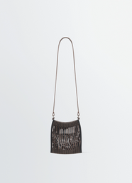MINI CROSSBODY FILT NET BAG