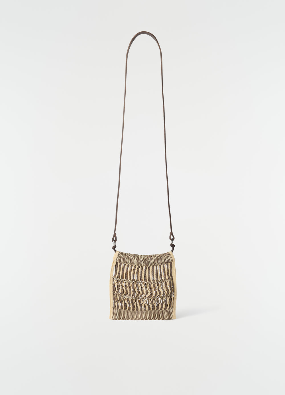 MINI CROSSBODY FILT NET BAG
