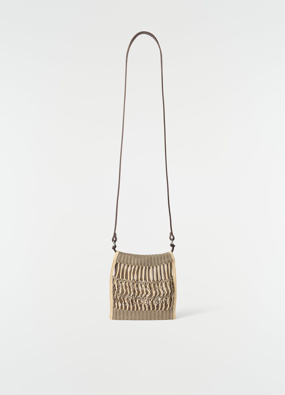 MINI CROSSBODY FILT NET BAG
