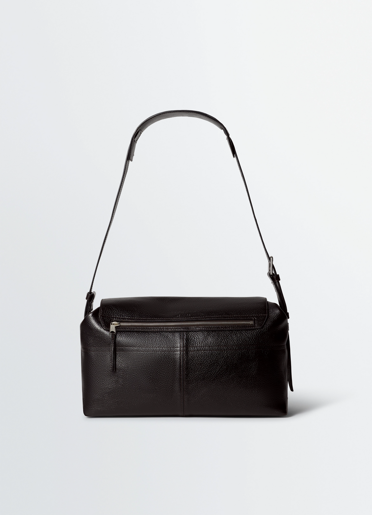 WEEK-END GEAR BAG - Espresso - Glossy Vegetable Leather - Unisex