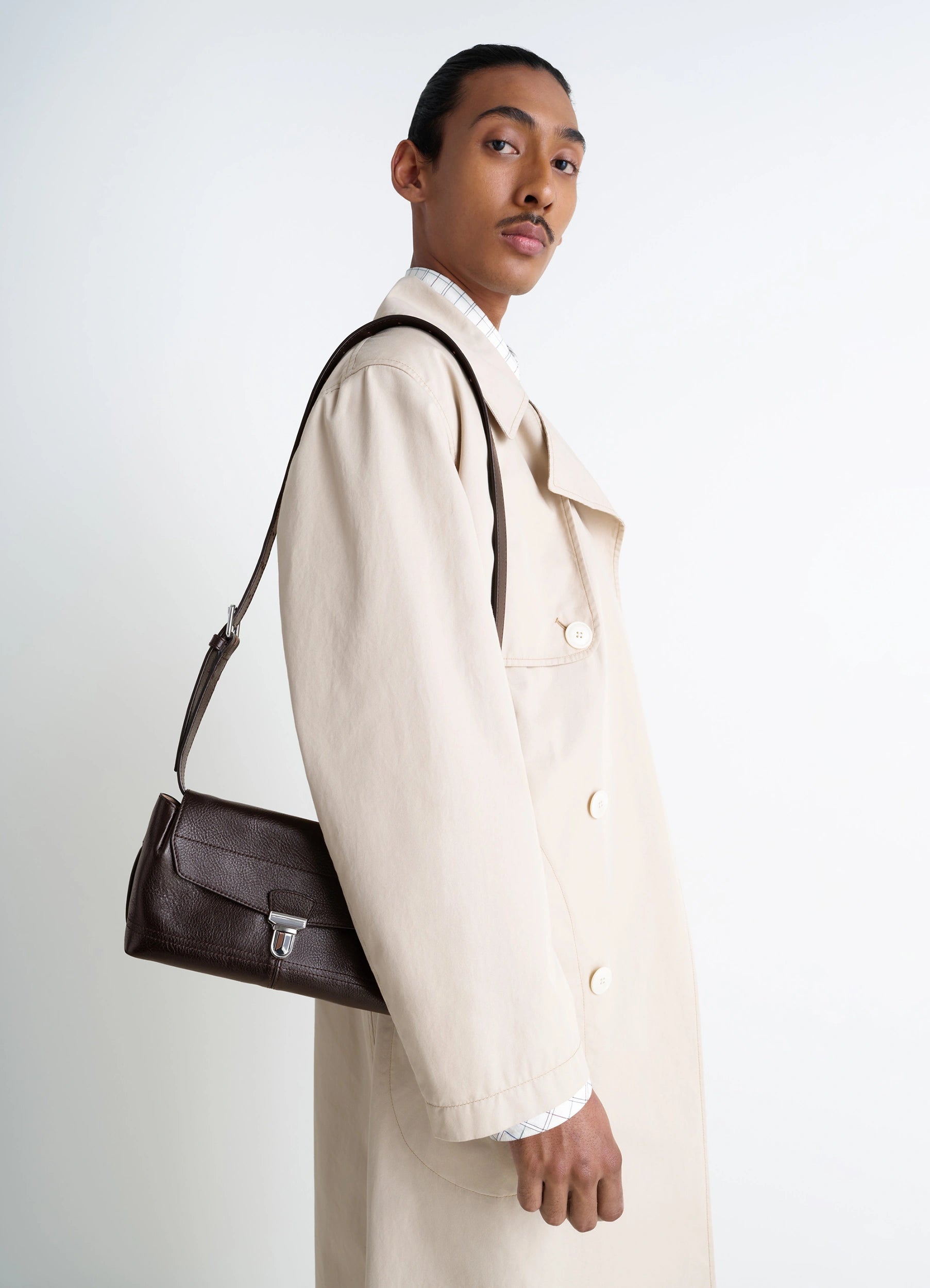 Espresso Small Gear Bag | LEMAIRE Espresso Small Gear Bag | LEMAIRE