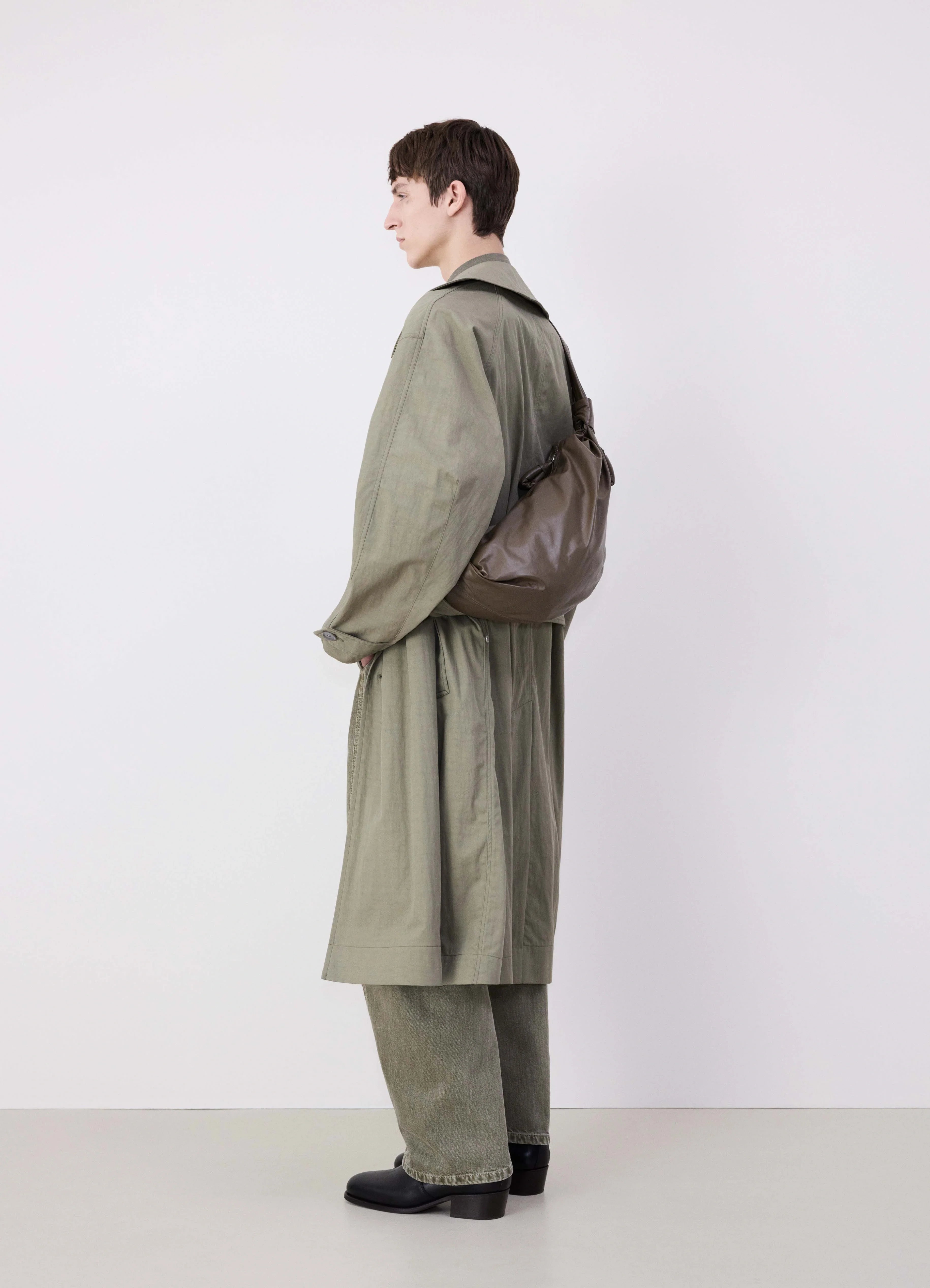 DARK OLIVE Medium soft croissant | LEMAIRE 