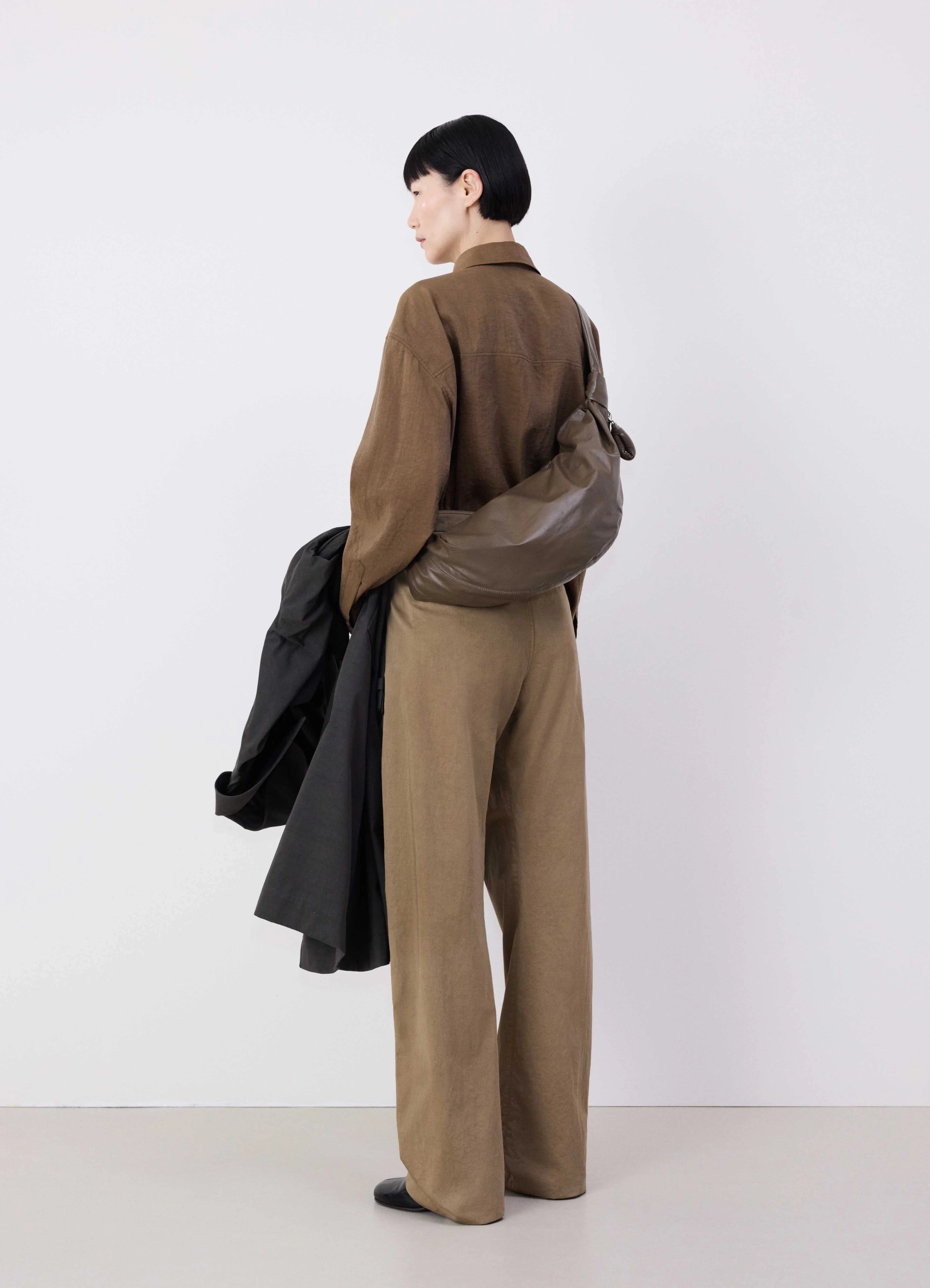 DARK OLIVE Medium soft croissant | LEMAIRE 