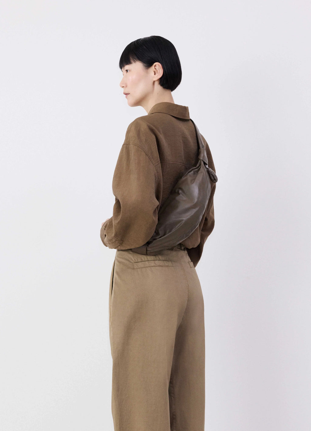 KLEINE SOFT-CROISSANT-TASCHE