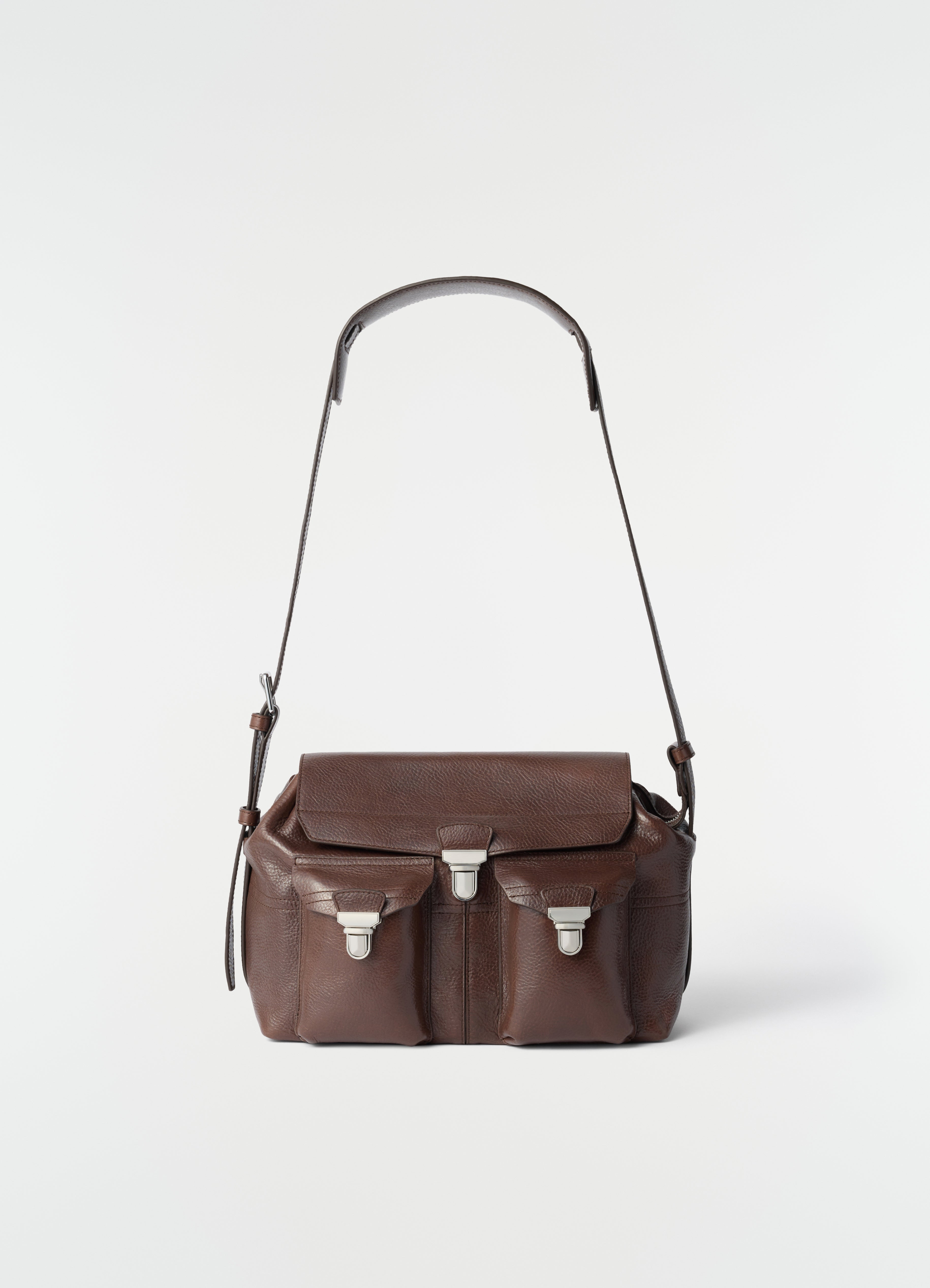MEDIUM GEAR BAG IN LEATHER