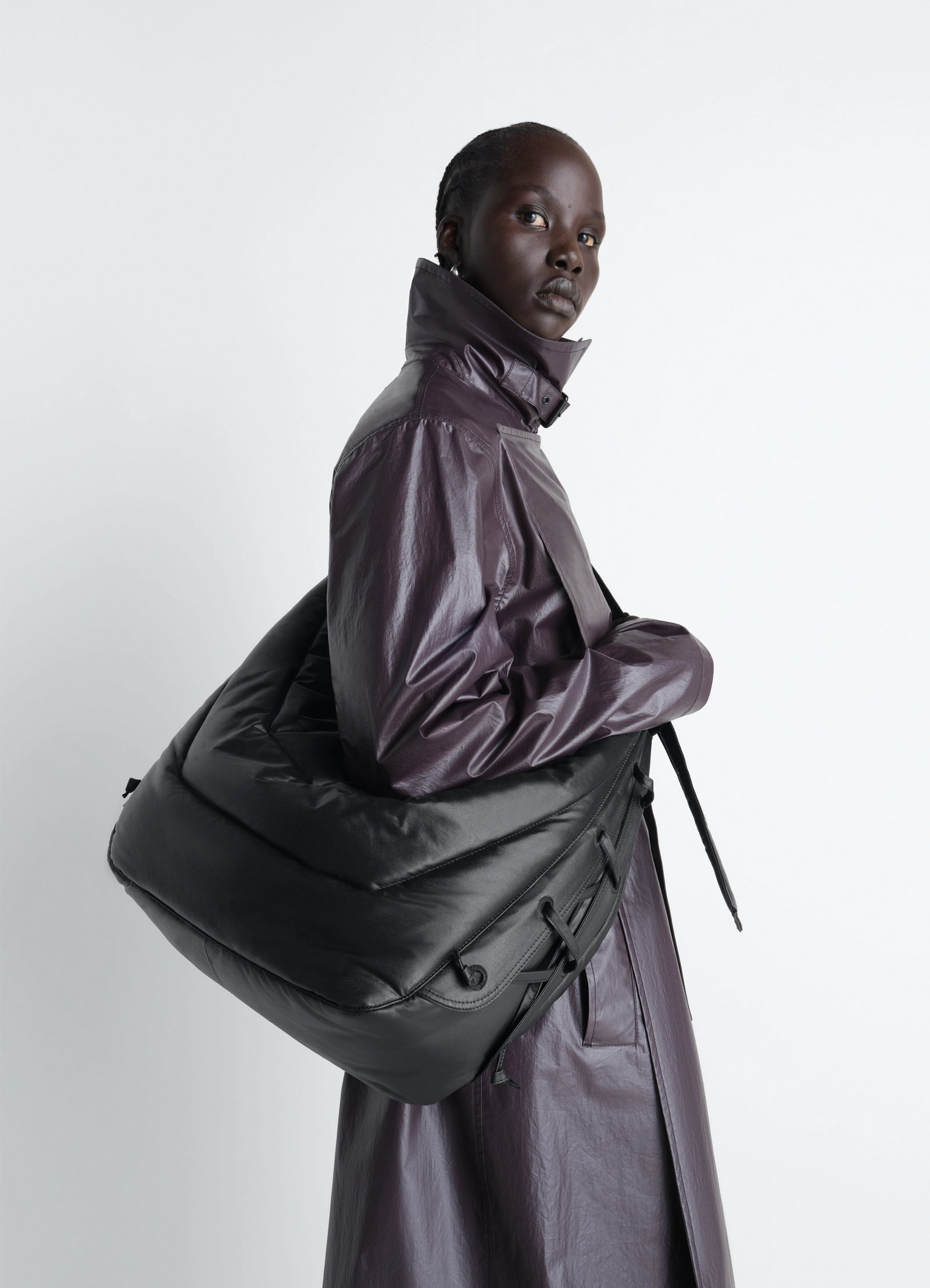 Sac soft game grand modèle en coton enduit déperlent