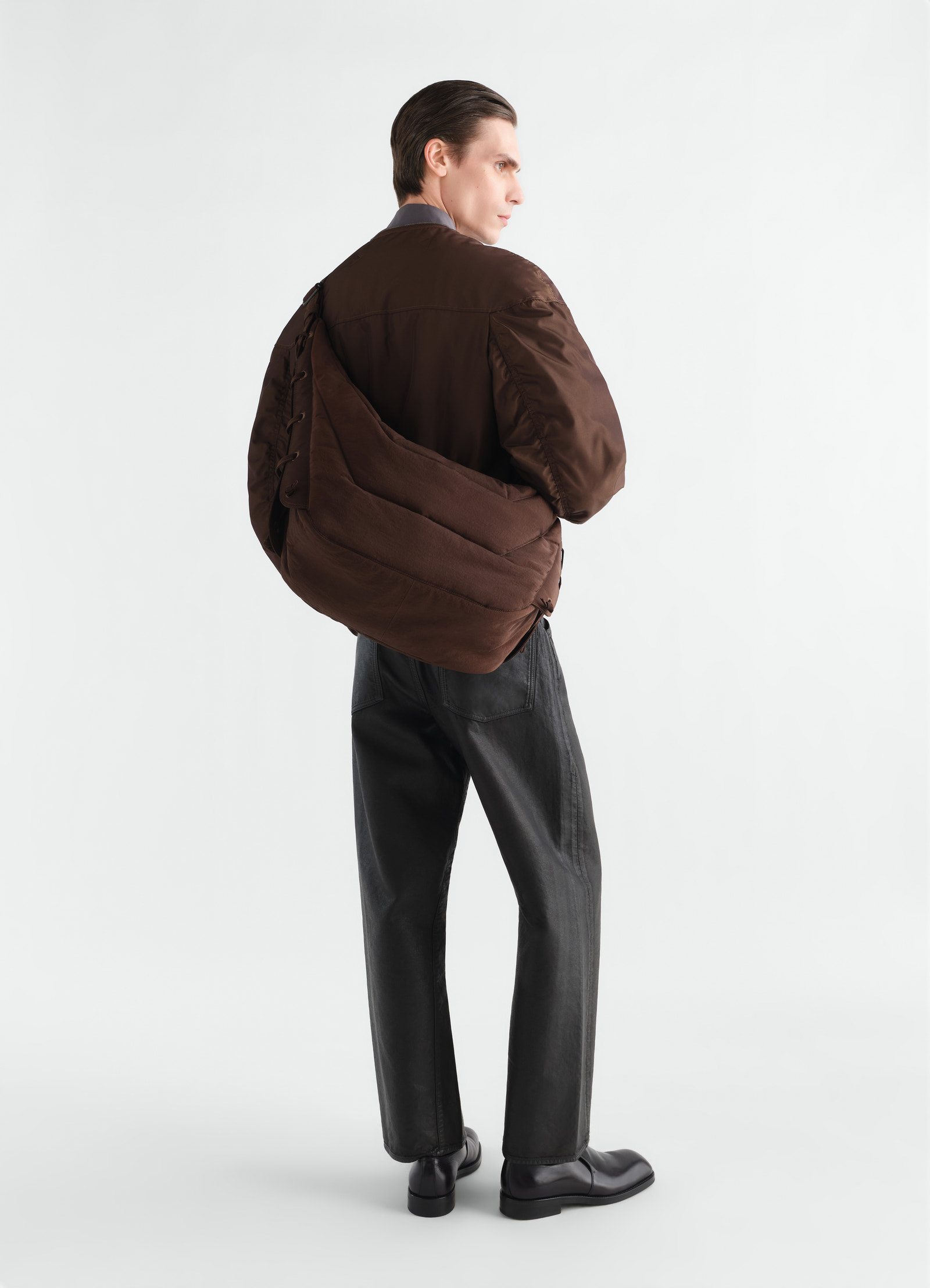 Large soft game bag in nylon canvas