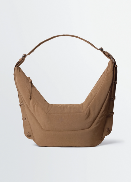 SOFT GAME ラージ ナイロンキャンバスバッグ - Olive Brown - 撥水 SOFT GAME ラージ ナイロンキャンバスバッグ - Olive Brown - 撥水