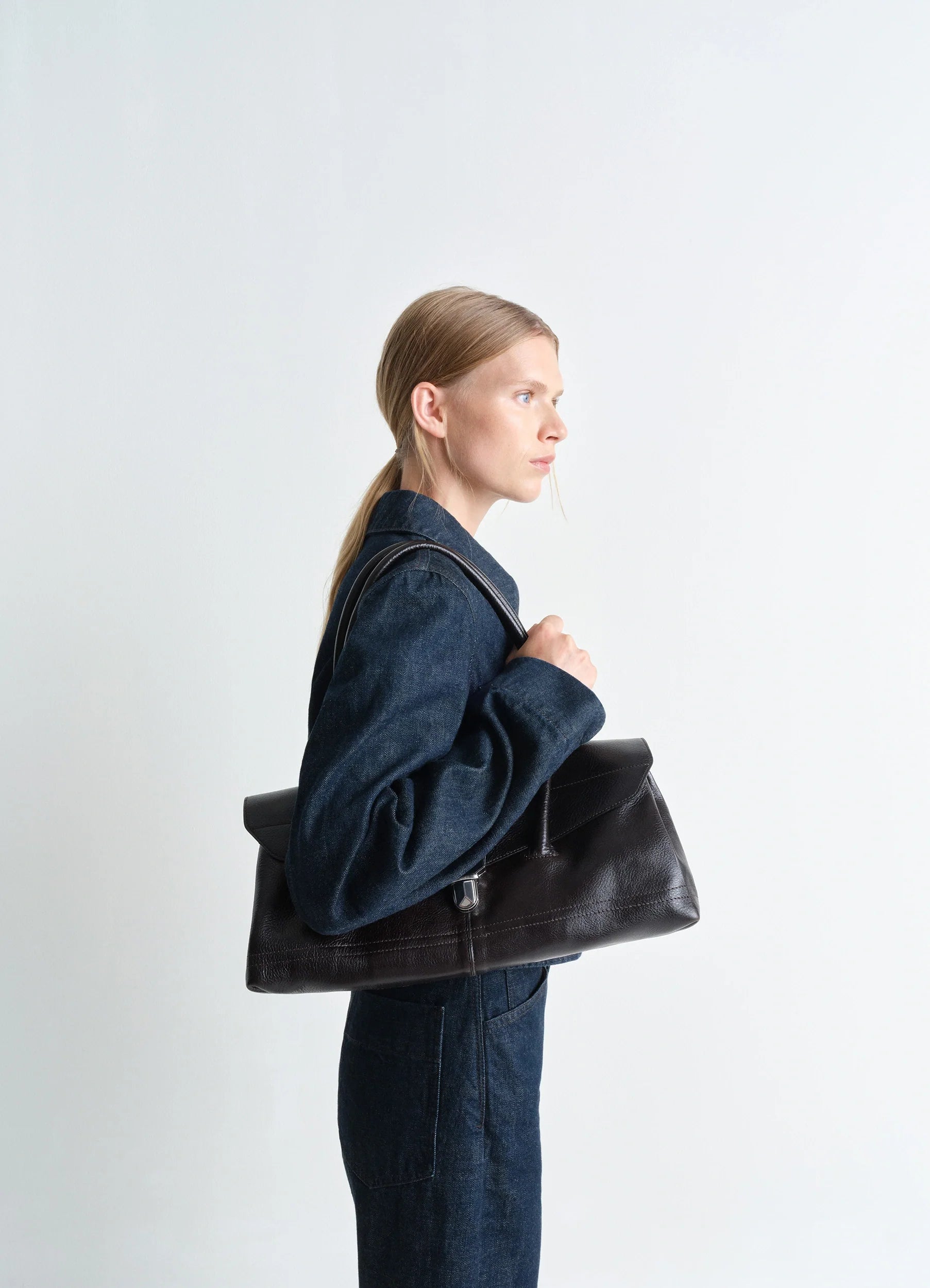 Espresso Shoulder Gear Bag | LEMAIRE Espresso Shoulder Gear Bag | LEMAIRE