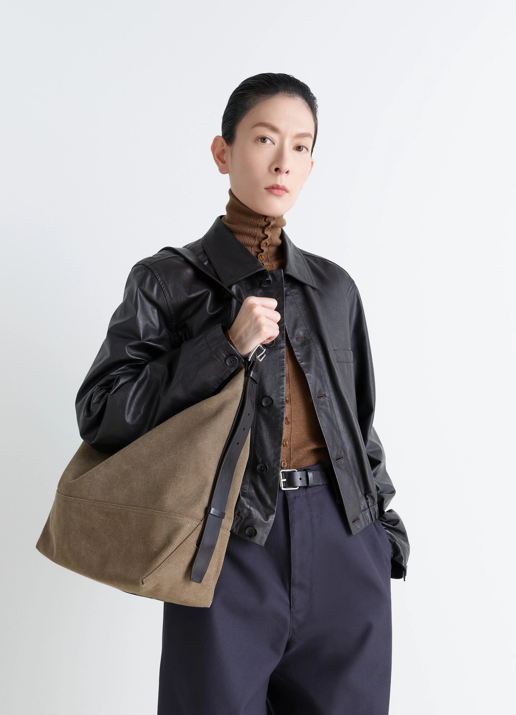 Sisal Belted Tote Bag | LEMAIRE Sisal Belted Tote Bag | LEMAIRE