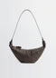 RAIL BELT MEDIUM CROISSANT BAG IN LEATHER