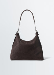 BELTED HOBO BAG AUS WILDLEDER